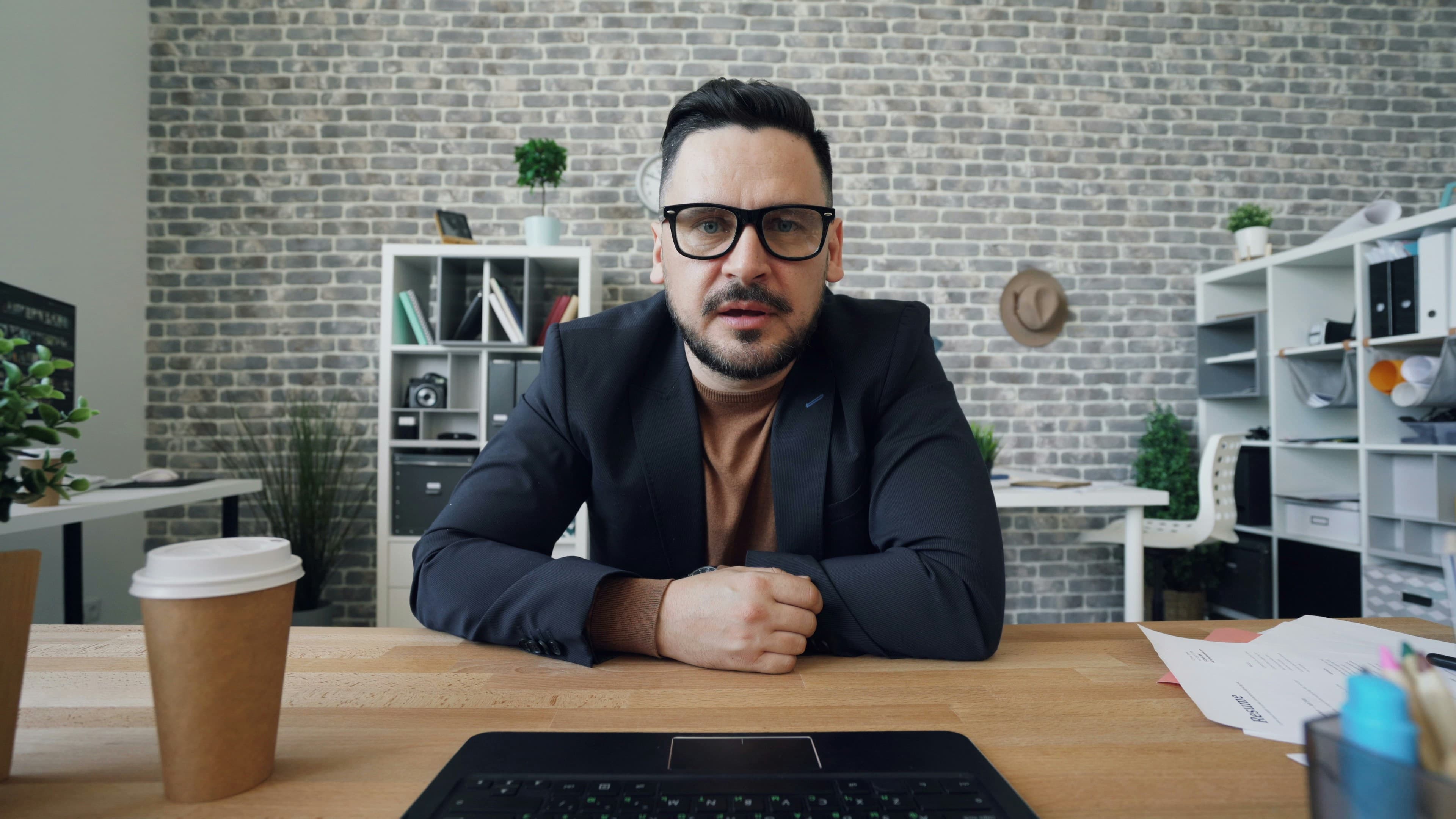 The key to a good talking head video
